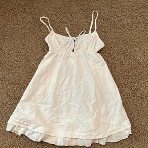 Princess Polly Empress Of Love Mini Dress White Tall